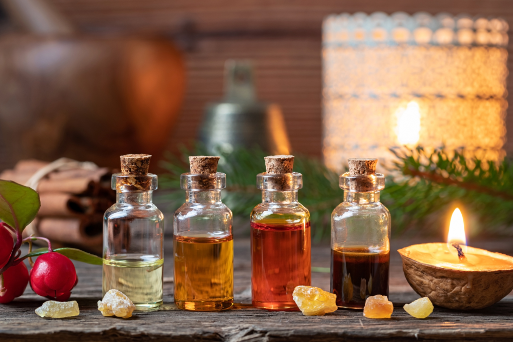 Huiles essentielles – soin naturel de la peau