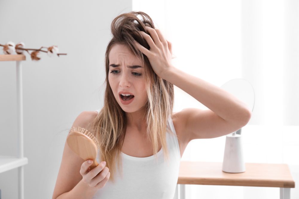 Soins capillaires naturels avec des huiles essentielles